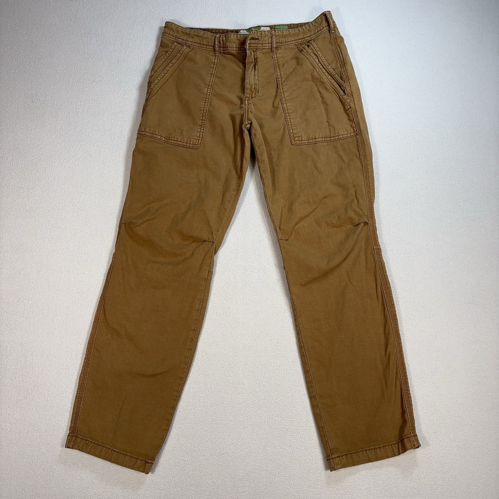 Anthropologie Wanderer Pants Women's 29 (first 32x28) Camel Brown Utility *READ*